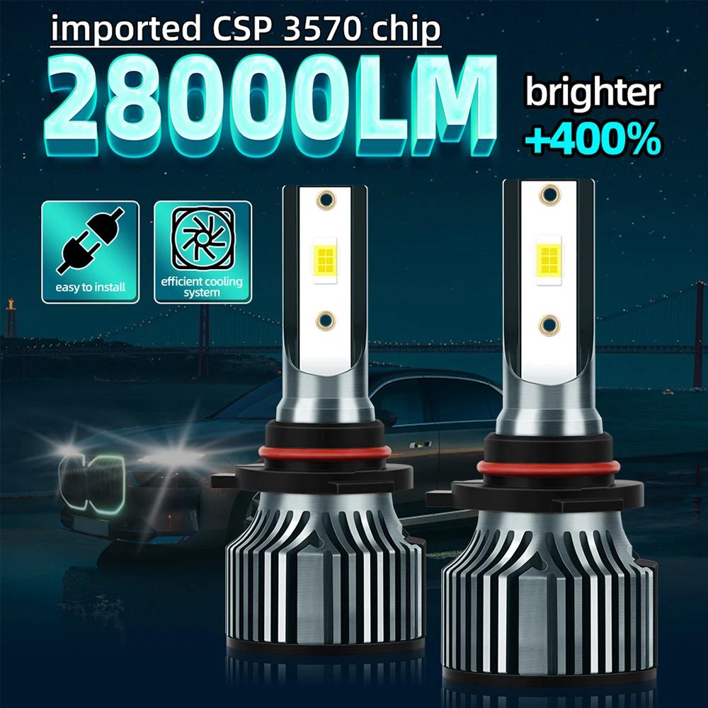 ڵ LED Ʈ , ſ  6000K 12V Ȱ, H4 H7 H11 9005 HB3 9006 HB4 H1 ڵ 工 , 120W 28000LM, 2 